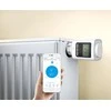 Išmanių termostatų komplektas, 2x termostatai + ZigBee - Wi-Fi stotelė, TUYA, valdomas programėle, WOOX