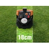 Vejos robotas Worx Vision Cloud WR305E, RTK navigacija, 2WD, be ribinio laido, iki 500 m², su akumuliatoriumi