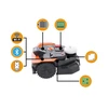 Vejos robotas Worx Vision Cloud WR305E, RTK navigacija, 2WD, be ribinio laido, iki 500 m², su akumuliatoriumi