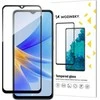Wozinsky Grūdintas stiklas 9H viso ekrano Oppo A17 su juodu Full Glue rėmeliu