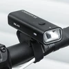 Wozinsky WSBLB2 priekinis (400 lm) ir galinis USB-C dviračio žibintų komplektas – juodos spalvos