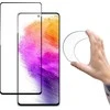 Wozinsky Folia szklana grūdintas stiklas su ramką Samsung Galaxy A73 Full Cover Flexi Nano permatomas