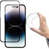 Wozinsky Grūdintas stiklas na ekran iPhone 14 Pro elastyczne su czarną ramką Full Cover Flexi Nano Glass