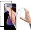 Wozinsky Full Cover Flexi Nano Glass plėvelė Apsauginis stiklas su rėmeliu Xiaomi Redmi Note 11 Pro + / 11 Pro Transparent