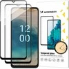 Wozinsky Rinkinys 2x Grūdintas stiklas 9H na cały ekran Nokia G22 su czarną ramką