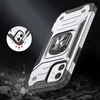 Wozinsky Dėklas šarvuotas dėklas iPhone 14 magnetiniam laikikliui Ring Armor sidabrinė