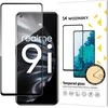 „Wozinsky Apsauginis stiklas Full Glue Super Tough“ ekrano apsauga, pilnai padengta rėmeliu, tinkamas dėklui „Oppo A76“ / „Oppo A36“ / „Realme 9i juodas“