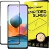 LCD apsauginis stikliukas "Wozinsky 5D Full Glue" Xiaomi Redmi Note 10 Pro/Xiaomi 12T/12T Pro/Mi 11i/Mi 11T/Mi 11T Pro/POCO F3/POCO X5 5G/POCO X5 Pro 5G pritaikytas dėklui juodas
