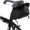 Wozinsky small bicycle saddle bag 0.6 l juodos spalvos (WBB8BK juodos spalvos)