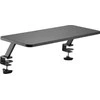 Laikiklis WP monitoriaus stovas, tvirtinamas prie stalo, juoda, metalinė/mdf plokštė, 20 kg keliamoji galia, Powerton, ergo