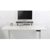Laikiklis WP monitoriaus stovas, tvirtinamas prie stalo, juoda, metalinė/mdf plokštė, 20 kg keliamoji galia, Powerton, ergo