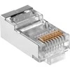 Wtyk Telefono kištukas. RJ45 8P 8C + EKRANAS