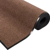 Durų kilimėlis Ruda ir juoda 60 x 180 cm 100% poliamidas