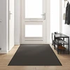 Durų kilimėlis Antracito ir juoda 120 x 350 cm 100% poliamidas