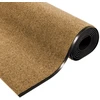 Durų kilimėlis Kremas ir juoda 120 x 350 cm Poliamidas ir PVC
