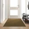 Durų kilimėlis Ruda ir juoda 120 x 250 cm 100% poliamidas