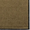 Durų kilimėlis Ruda ir juoda 120 x 250 cm 100% poliamidas