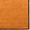 Durų kilimėlis Oranžinis ir Juodas 120 x 300 cm 100% poliamidas