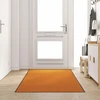 Durų kilimėlis Oranžinis ir Juodas 120 x 250 cm 100% poliamidas