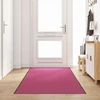Durų kilimėlis Rožinė ir Juoda 120 x 350 cm 100% poliamidas