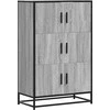 Highboard Pilka Sonoma Inžinerinė mediena ir metalas