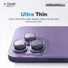 X-ONE Sapphire Camera Armor Pro - for iPhone 16e / 17e - sidabrinis
