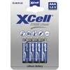 XCell XCell Baterijos Extreme Lithium FR03 Micro AAA 4 vnt.