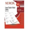 Xerox Etiketės 21,2 x 38,1 mm A4 100 lapų, Balta, A4, 6500 lapų, 38,1 mm, 21,2 mm, 65 vnt.