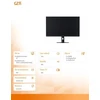 Monitorius Xiaomi Gaming Monitor G27i 2026 | 27" | Fast IPS | FHD | 16:9 | 200 Hz | 1 ms | 1920 x 1080 pikselių | 400 cd/m² | Juodas