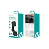 Devia automobilinis laikiklis magnetic EA473 with wireless inductive charger juodos spalvos 15W with suction cup