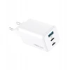 Forever TC-08-65ACC GaN PD QC įkroviklis 2x USB-C 1x USB 65W baltas