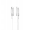 XO laidas NB-Q282A PD USB-C - Lightning 1,0m 27W baltos spalvos