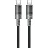XO kabelis NB-Q282B PD USB-C - Lightning 1,0m 27W juodos spalvos