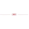 XO laidas NB265 USB – Lightning 1,0m 2,4A rožinis