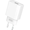 XO laidinis įkroviklis CE02D QC 3.0 18W 1x USB baltos spalvos