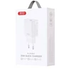 XO laidinis įkroviklis CE15 PD 20W 1x USB-C baltos spalvos
