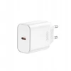 XO wall charger CE32 PD 20W 1x USB-C baltas