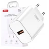 Įkroviklis XO kroviklis jungiama į tinklą CE33 QC 18W 1x USB balta