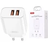 Įkroviklis XO kroviklis jungiama į tinklą CE34 2x USB 2,4A balta