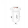 XO automobilinis įkroviklis CC68 18W QC 1x USB baltas