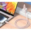 XO kabelis NB-Q265B PD USB-C – USB-C 1,0m 60W rožinis