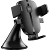 XO automobilinis laikiklis C120 juodos spalvos su suction cup