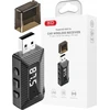 XO FM siųstuvas BCC16 Bluetooth MP3 USB juodas