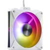 XPG (ADATA) XPG HURRICANE MAG 120 ARGB PWM magnetinis ventiliatorius - baltas, Ventiliatorius, 12 cm, 300 aps./min., 2000 aps./min., Baltas