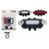 XQMAX Rinkinio LED dviračių šviesos su USB