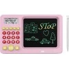 Xrec Piešimo planšetė LCD tabletė 5,2'' Spalvota braižymo lenta + skaičiuotuvas / Rožinė