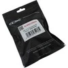 XSPC Adapteris 90 Degree G1/4 Inch Male to G1/4 Inch Female – Rotatable, Juodas Chrome, Pack of 4