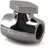XSPC G1/4 Ball Valve – Brass, Juodas-Chrome