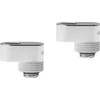XSPC G1/4 rotacinis 14 mm ofsetinis jungiamasis elementas – chromuotas