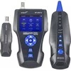 Xtendlan LAN kabelio testeris TLCD8601S s LCD, koax, Cat3/Cat5E/Cat6/Cat7, UTP/STP, USB, PoE, ping, sonda, protismyčka